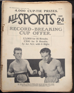 All Sports Illustrated Weekly Number 385 January 22 1927