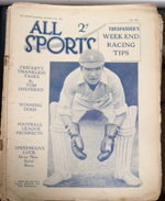 All Sports Illustrated Weekly Number 414 August 13 1927