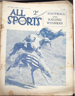 All Sports Illustrated Weekly Number 423 October 15 1927