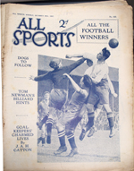 All Sports Illustrated Weekly Number 425 October 29 1927