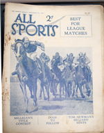 All Sports Illustrated Weekly Number 426 November 5 1927