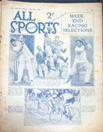 All Sports Illustrated Weekly Number 453 May 12 1928 