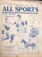 All Sports Illustrated Weekly Number 477 October 27 1928 