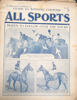 All Sports Illustrated Weekly Number 481 November 24 1928 