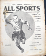 All Sports Illustrated Weekly Number 526 October 5 1929 