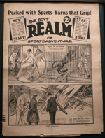Boys' Realm of Sport & Adventure Number 210 Volume 8 April 7 1923