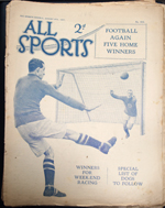 All Sports Illustrated Weekly Number 416 August 27 1927