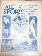 All Sports Illustrated Weekly Number 448 April 7 1928 