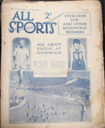 All Sports Illustrated Weekly Number 464 July 28 1928 