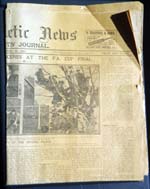 The Athletic News Newspaper. No. 1960  Monday April 21 1913 . Cup Final Report. Aston Villa v. Sunderland
