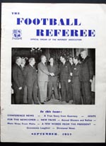 Football Referee-the official organ of the referees' association 1955