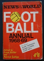 News of the World Football Annuals 1968-69