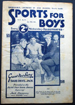 Sports for Boys Volume 1 Number 17 January 29 1921 